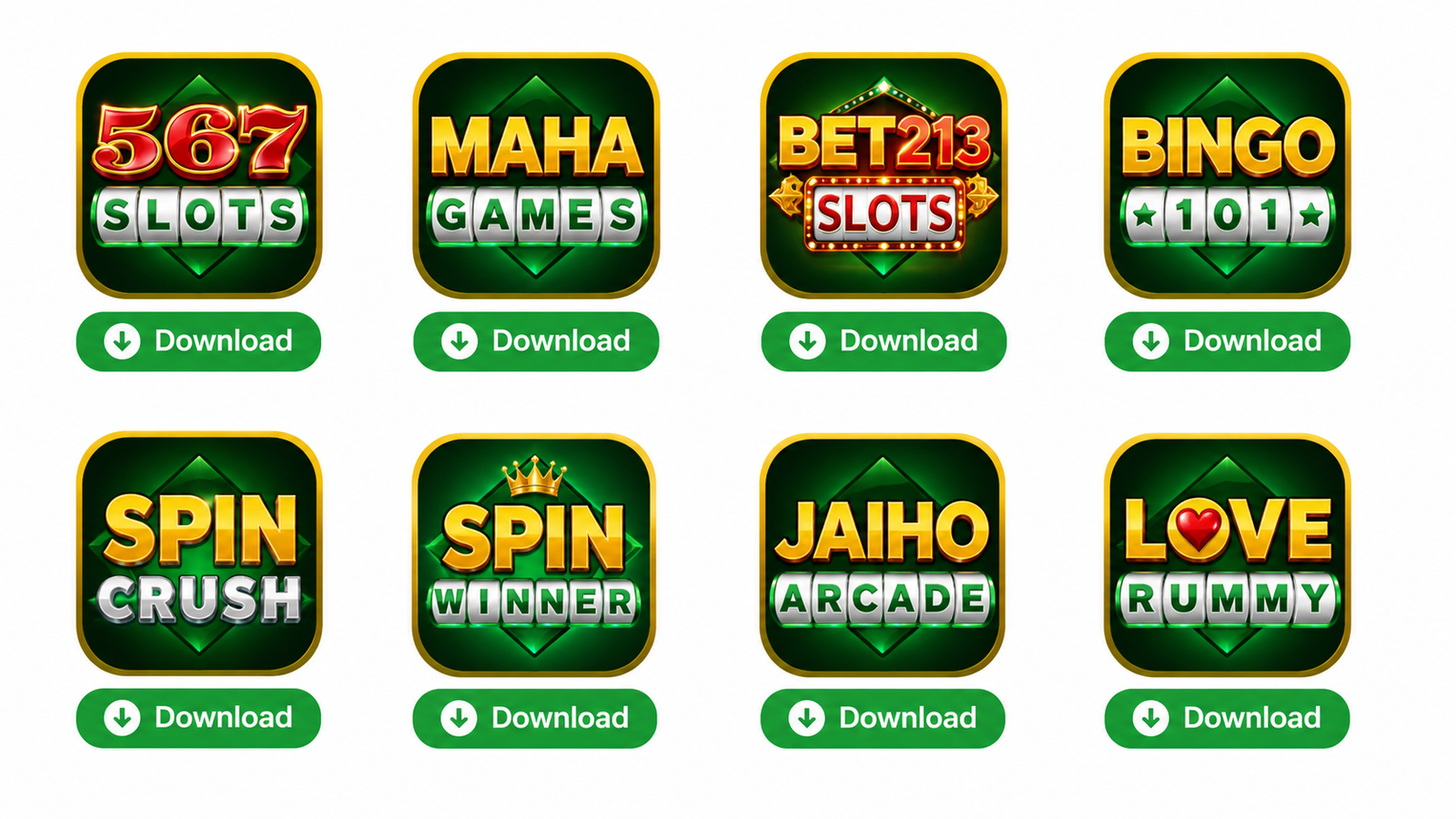 Popular Yono apps trending in India including Yono Rummy Yono Games Yono Vip and other active cash game platforms